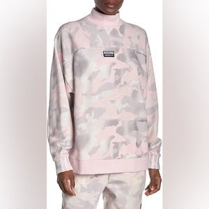 Adidas high-neck camo sweatshirt